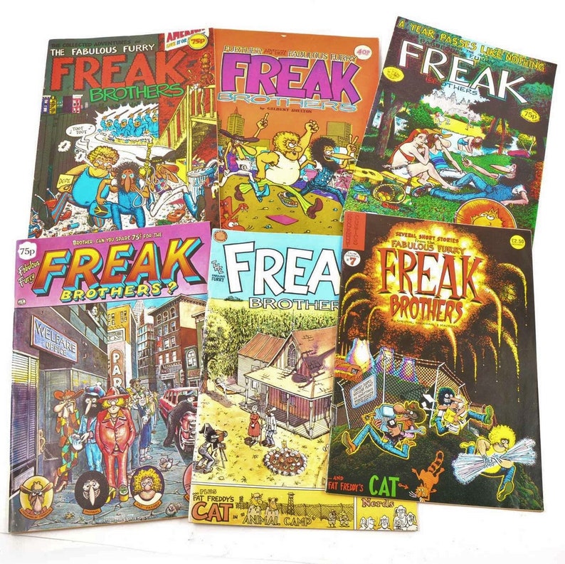The Fabulous Furry Freak Brothers in Grass Roots [Hardcover] by