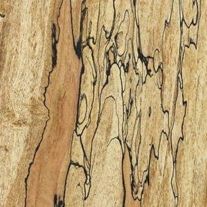 Érable ragréé 5/4 Live Edge (par dimension)