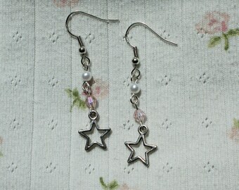 dangle star earrings