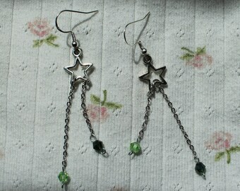 dainty star earrings