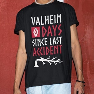 Valheim Shirt, The Bees Are Happy, Black T shirt, Valheim Game, Viking T shirt, Valheim Gift, Valhalla meme, Odin clothing, Nordic, Gamer
