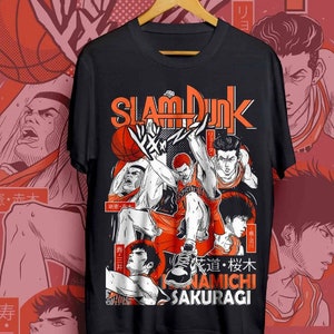 Unisex Tshirt, Sport 90s Anime Lovers, Basketball Anime Tshirt, Otaku Ropa, Graphic Anime Unisex Shirt