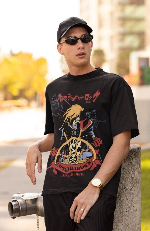 Captain Harlock, Anime Space Pirate, Japanese Cartoon Anime T