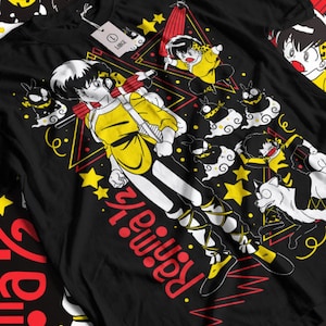 Unisex Ranma Saotome Anime T-Shirt, Genma Panda Manga Shirt