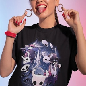 Unisex Hollow Knight Gaming T-Shirt, Indie Videogame Shirt