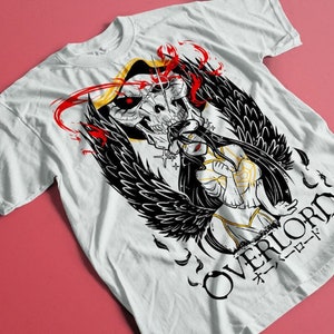 Unisex Albedo Anime T-Shirt, Manga Waifu Shirt