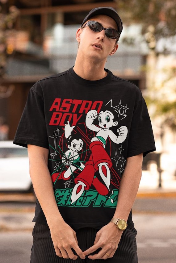 True Vintage 80s Mighty Atom Astro Boy T Shirt Raglan Osamu Tezuka