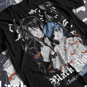Unisex, Black Butler Shirt, Sebastian T-Shirt, Kuroshitsuji, Toboso Yana, Sebastian, Japanese, Anime Gift, Vintage, Grunge