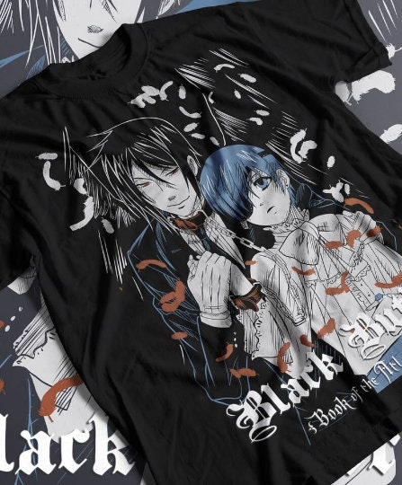 Black Butler Shirt Etsy UK