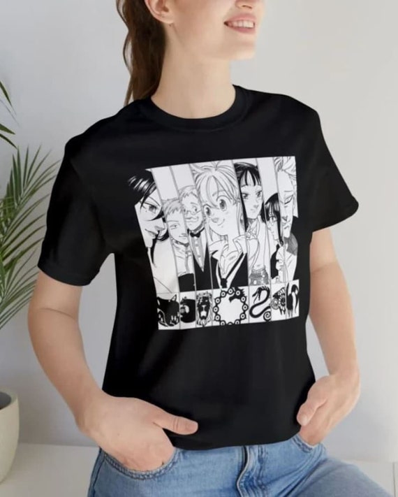 Nanatsu No Taizai T shirt the Seven Deadly Sins Shirt Anime Shirt T Shirt Manga Meliodas Ban Escanor T shirt Aesthetic Unisex Tee Etsy