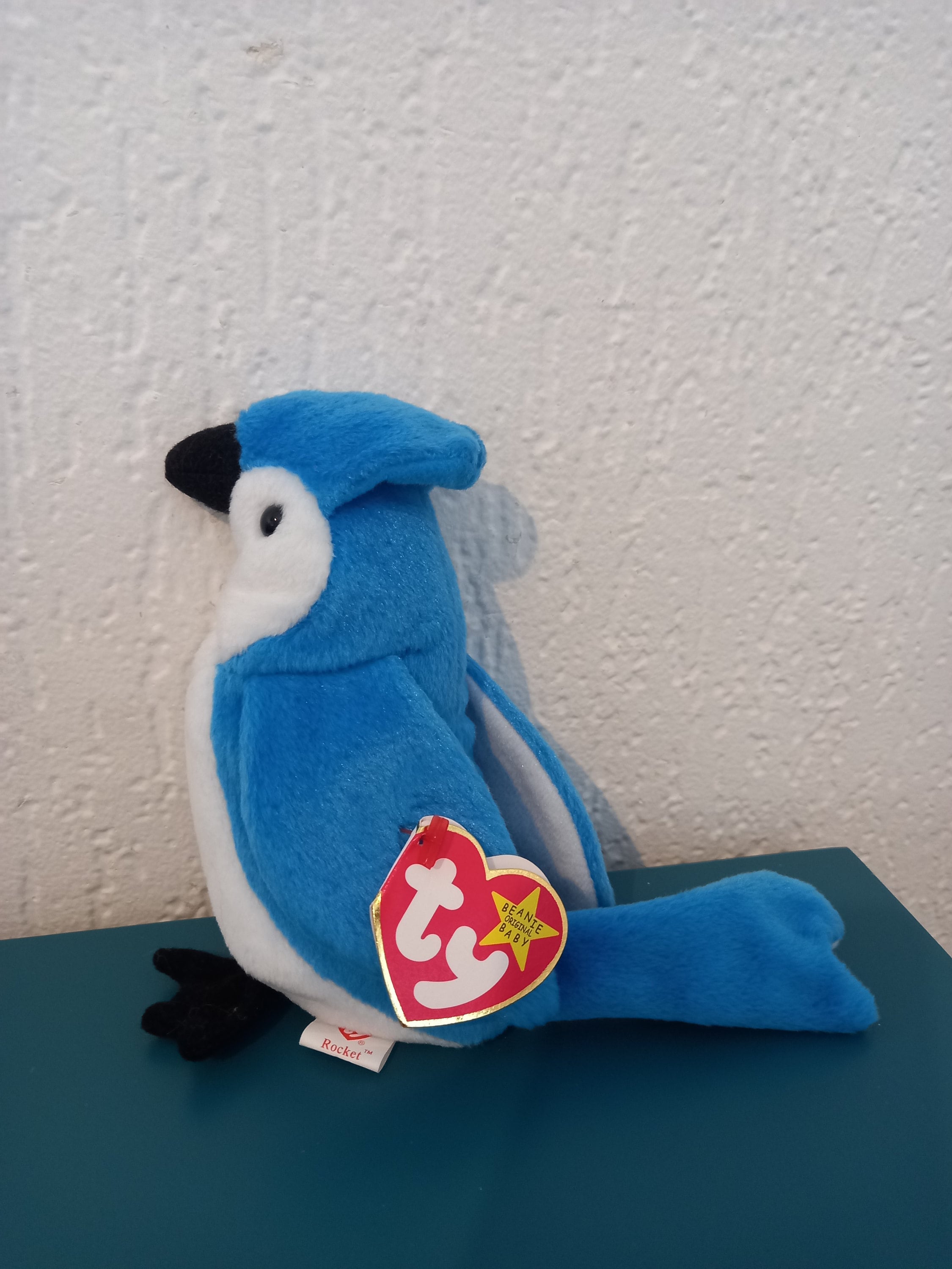 Ty Beanie Babies Rocket the Blue Jay 1997 Etsy UK