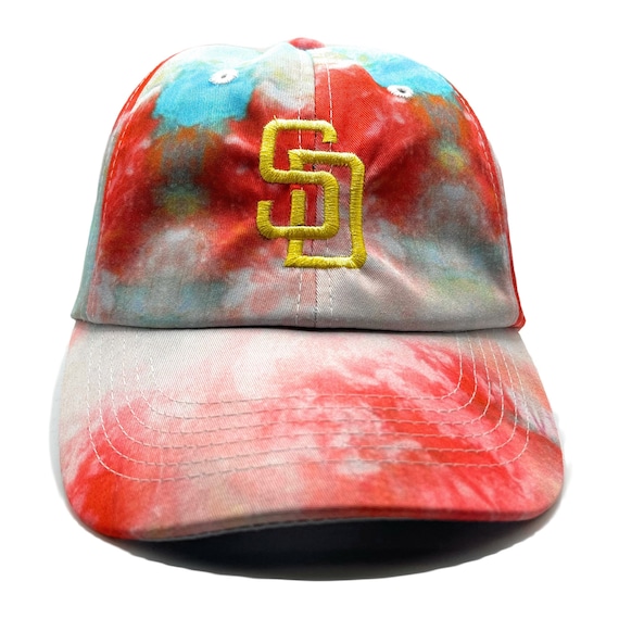 SD Padres City Connect Dad Hat tie-dye -  Israel