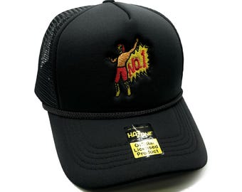 Lucha Libre Mesh Trucker Hat Snapback (Black)