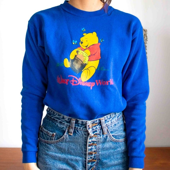 Vintage 1990s Mickey, Inc Kids Winne the Pooh Cre… - image 1