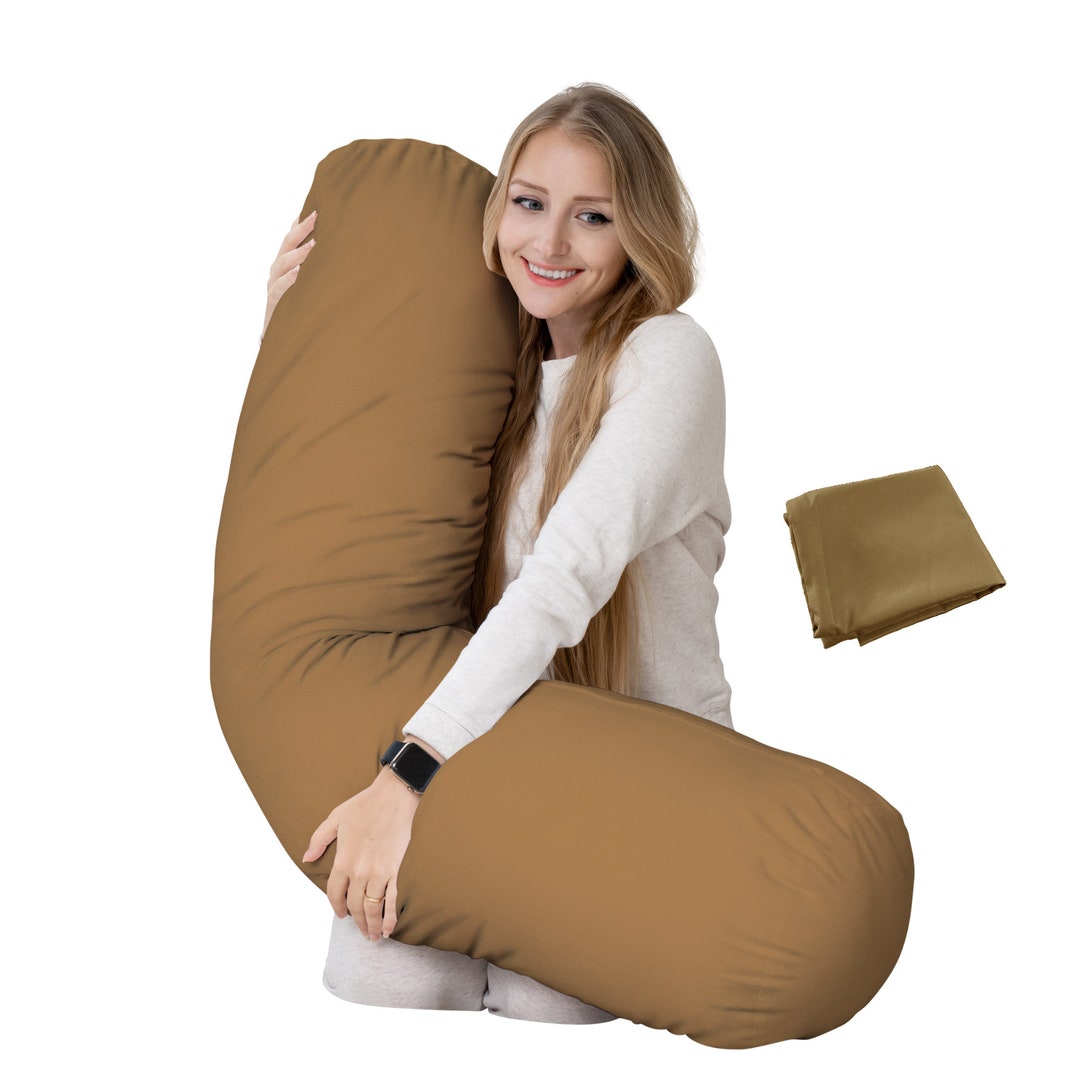 Round Body Pillow Cylinder Body Pillow Oversize Extra Long 54x12 Come