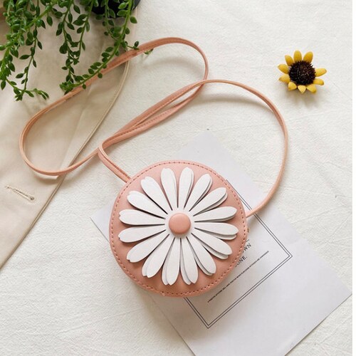 Girls Flower Purse Fashion Coin Purse Pink Yellow Red Purple Etsy