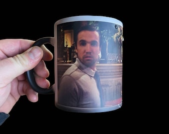 Taza de café de imagen oculta activada por calor - taza de té - Navidad - regalo - decoración del hogar - café - taza - divertido