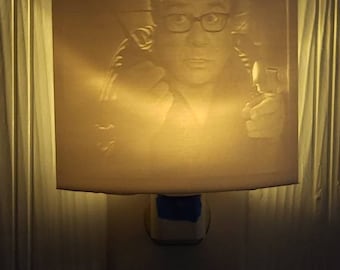 3d geprint nachtlampje - dag man- nacht man - frank reynolds- gag gift - grappig cadeau - danny - altijd zonnig- devito - licht- aangepast - decor