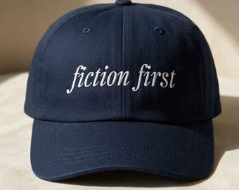 Gift for Bookish Lover Hat Embroidered Baseball Cap Gift for Avid Fiction Reader Bookworm Birthday Gift Basket Idea for Book Reading Club