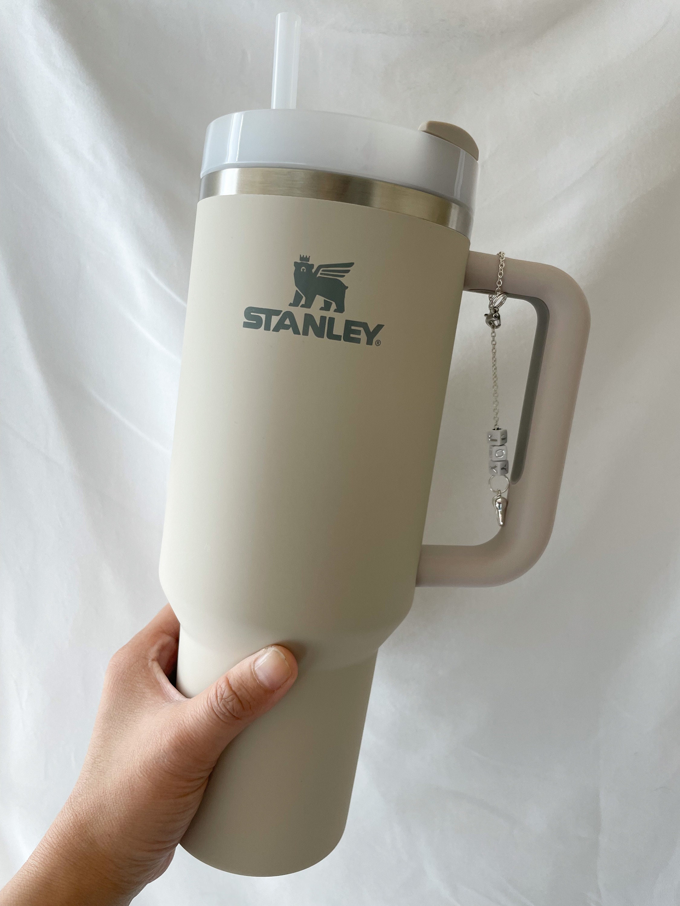 Stanley Tumbler Handle Charm 💗 #stanleytumbler #stanleyquencher #stan