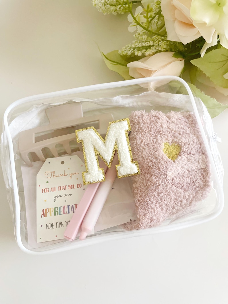 Personalized Teacher Gift for Teacher Birthday Gift Custom Pamper Spa Gift for Kindergarten Teacher Gift Basket Custom Teacher Gift for Her image 6