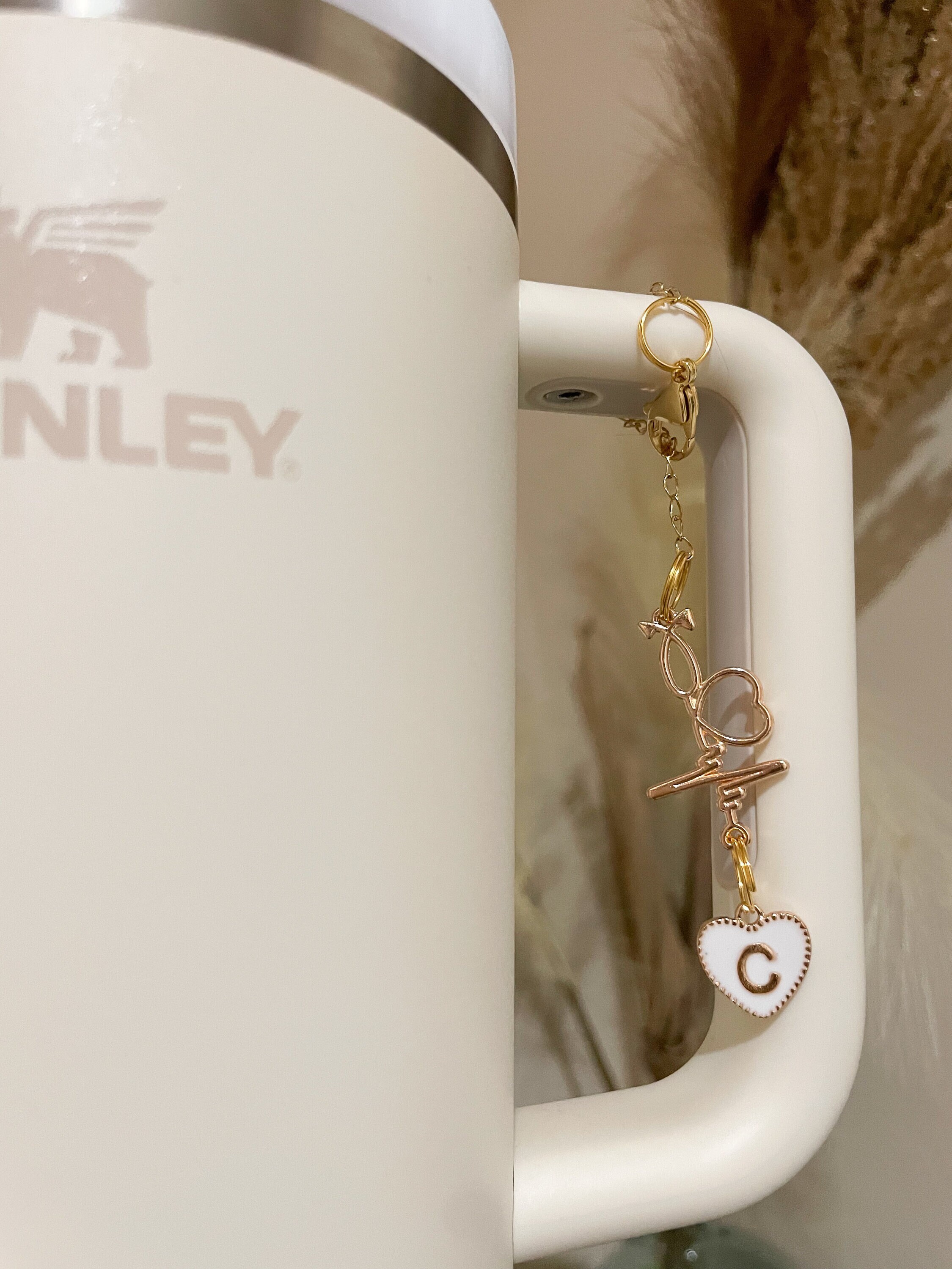 Large White and Gold Stethoscope Stanley Tumbler Charm – Aesthetic Nursing  Journals
