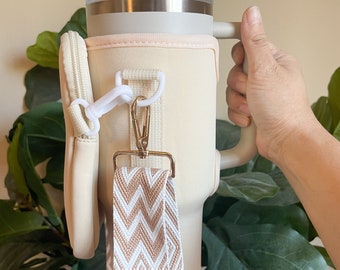 Personalized Stanley Tumbler Carrier Bottle Pouch – Wild Girl Society