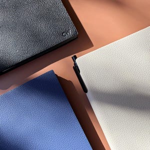 Personalized 2026 Planner Notebook New Year Undated Journal Monogrammed Vegan Leather Custom Notebook Embossed Gift for Best Co worker