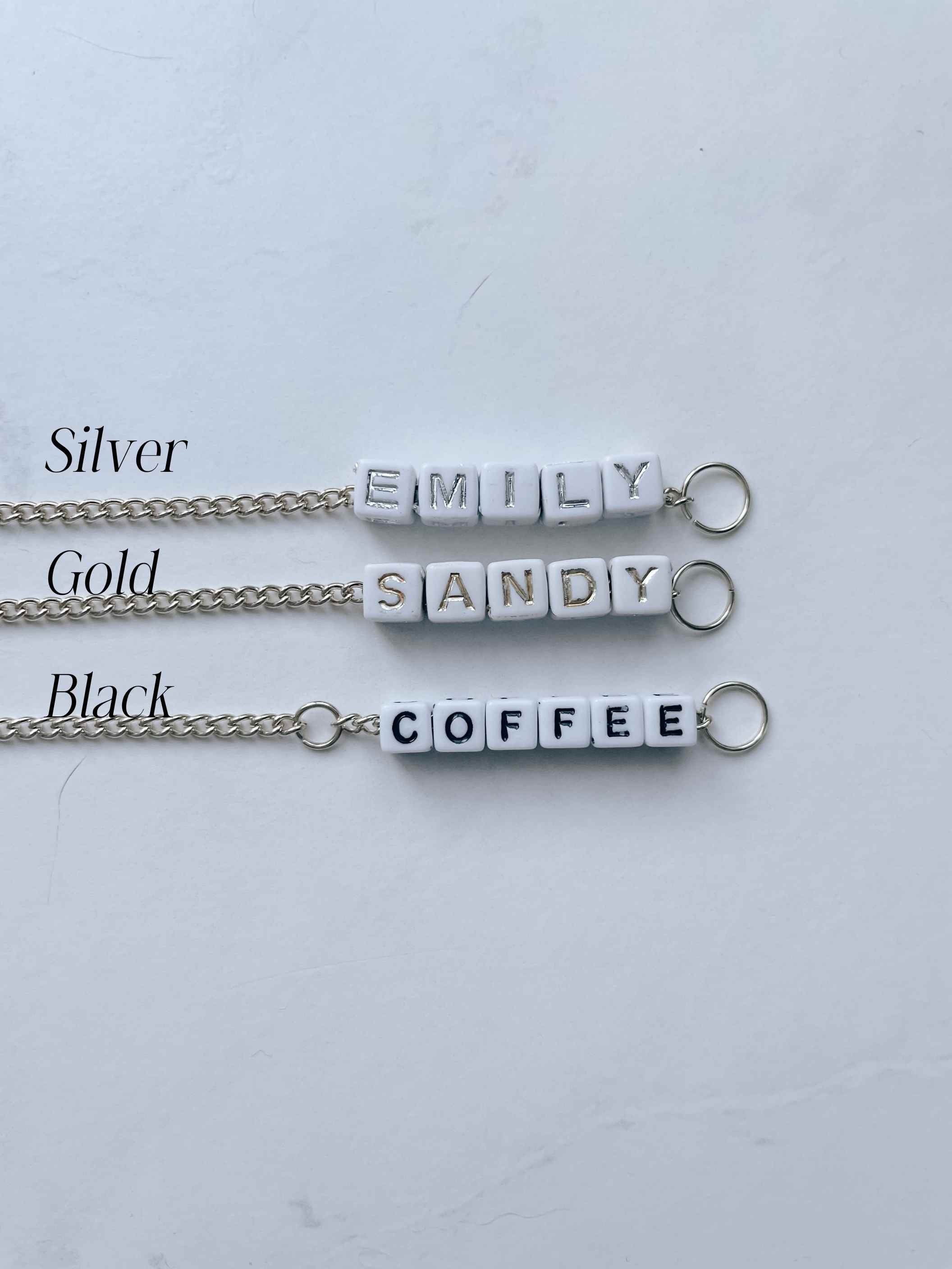  TMNovo Stanley Charms Premium Gift BoxStanley Cup Charms For  HandleGold Or Silver Letter Charm For Stanley CupsInitial For Stanley Cup  CharmWater Bottle Charms Stanley Charm Tumbler Charms Accessories For  Stanley