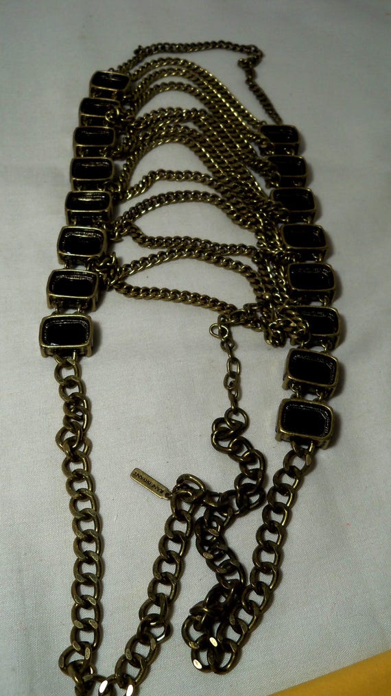 Vintage Dramatic Lane Bryant Statement Necklace R… - image 5