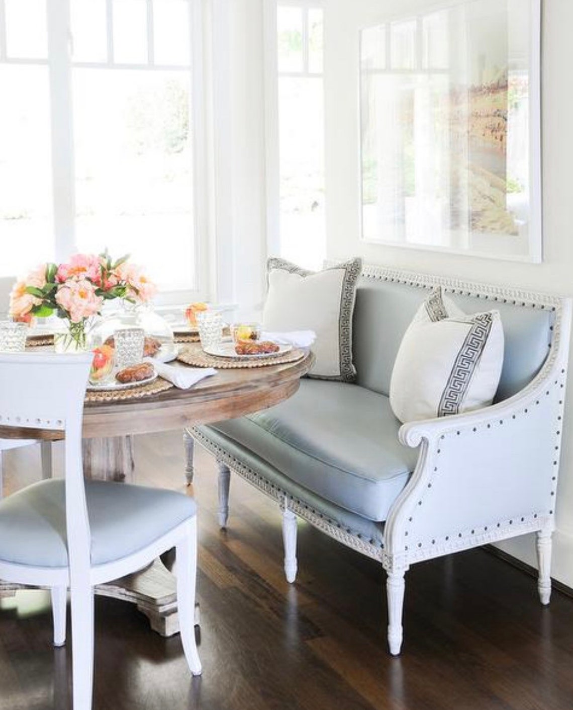 Boho Dining Chair and Settee Set Etsy