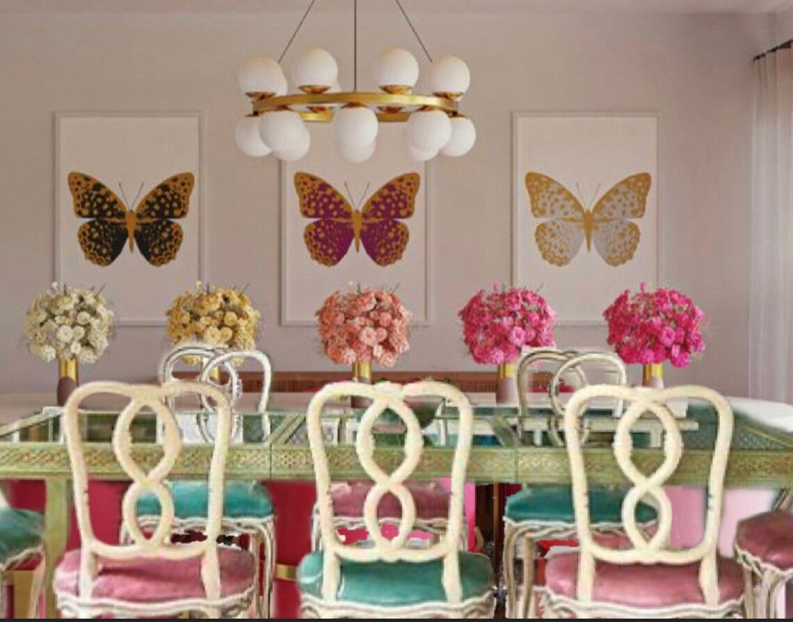 Eclectic Dining Chairs Customizable Etsy