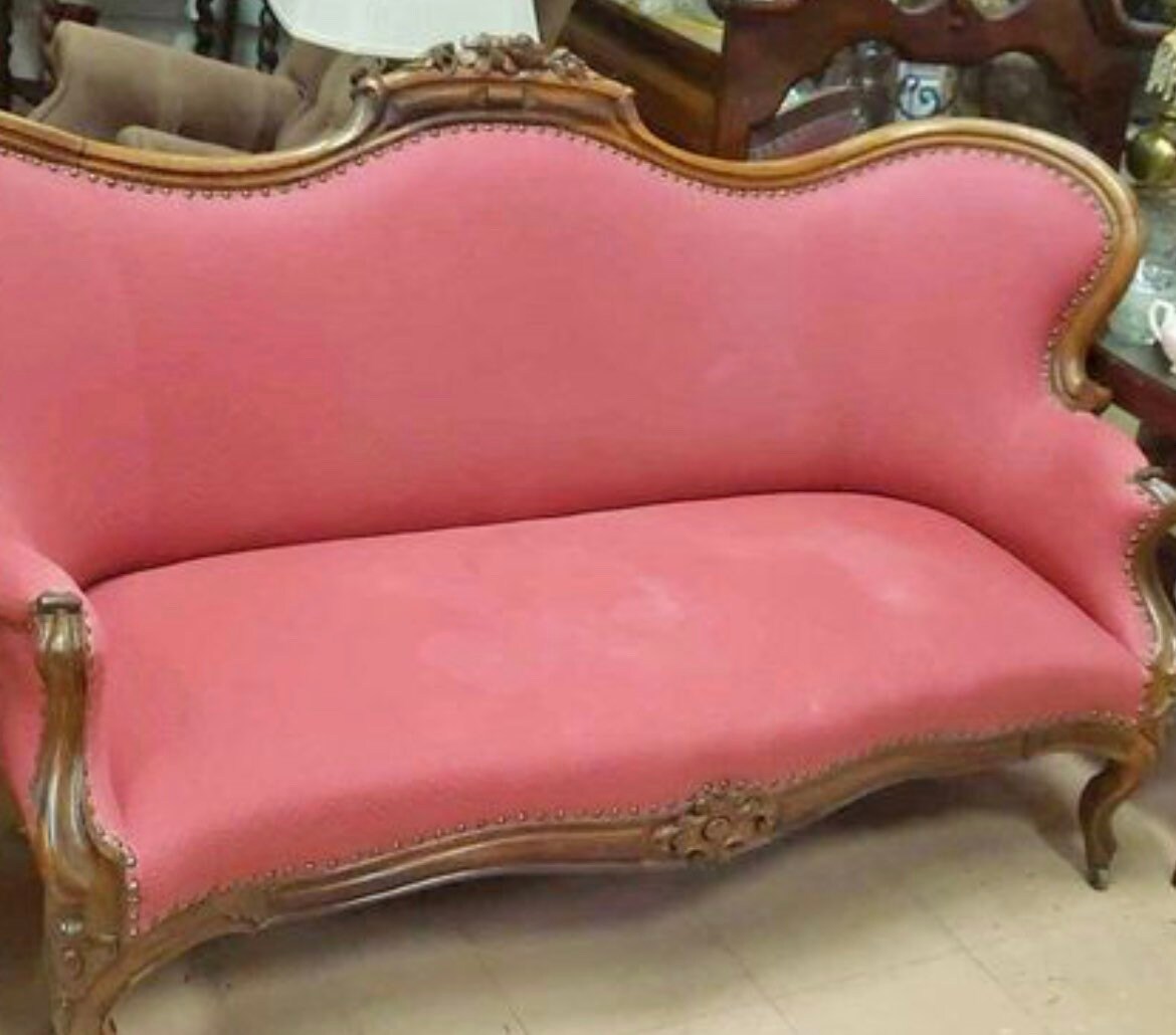 Custom Antique Settee Etsy