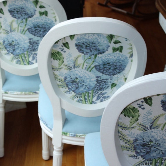 6 French Country Dining Chairs - Customizable