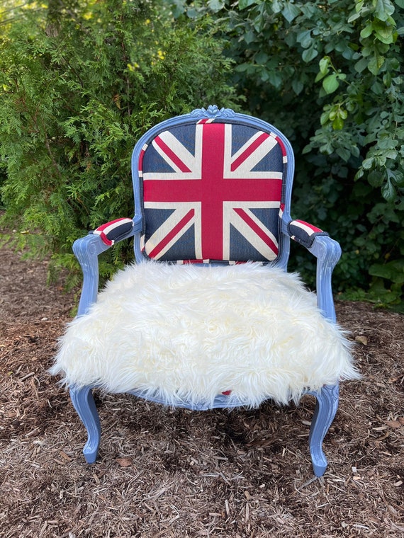 Union Jack Statement Chair