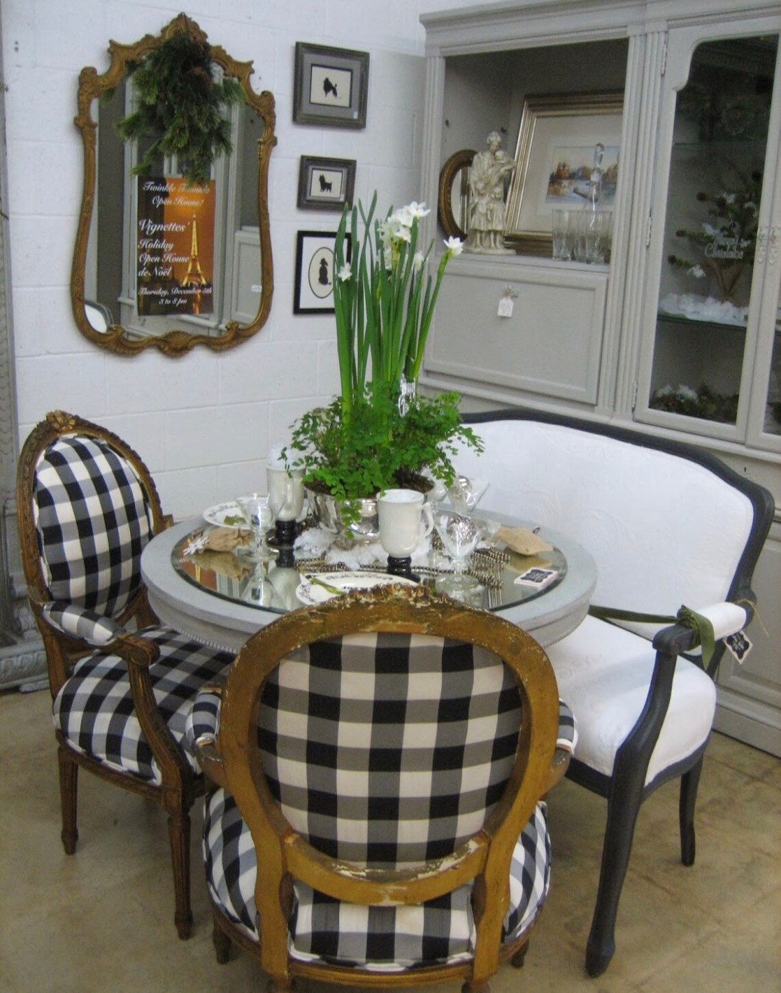 Boho Dining Chair and Settee Set Etsy