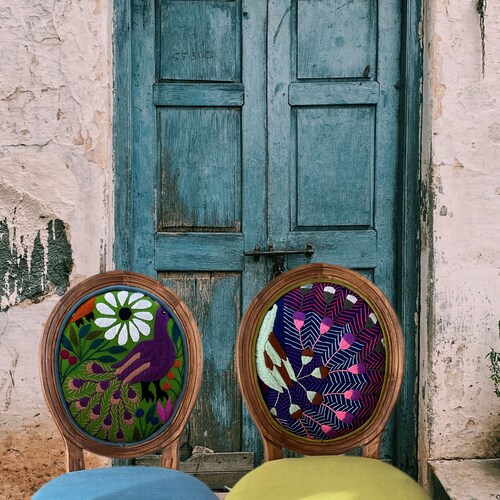 Chiapas Dining Chairs Customizable Etsy