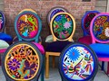 Hand- Embroidered Mexican Textile Dining Chair- You pick colors and fabric