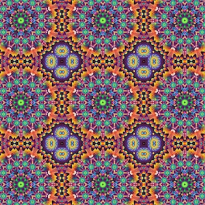 5 kaleidoscope digital paper