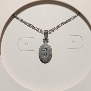Semikolon Halskette, Bewusstsein für psychische Gesundheit, Erinnerung an Suizidprävention, Bewusstsein für postpartale Depressionen, Sie sind nicht allein Erinnerung