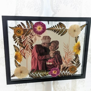 Custom Pressed Floral Frame| Herbarium| Birthday, Anniversary, Gift Ideas