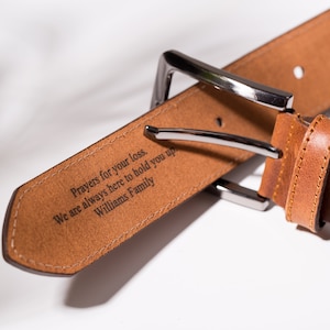 Custom Handmade Belt, Anniversary Gift For Him, Engraved Leather Belt, Genuine Leather, Men Leather Belt, Grooms Men Gift, Boyfriend Gift
