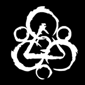 Décalcomanie/autocollant en vinyle pour voiture avec logo Coheed et Cambria (Lot de 2) pour ordinateur portable, voiture, camion - Blanc - 17,2 cm