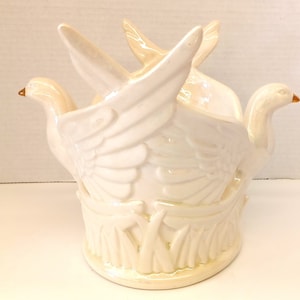 Ceramic Dove Planter