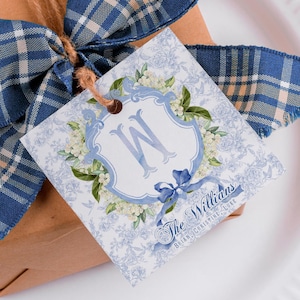 Monogramm Visitenkarte, Geschenkanhänger, Erwachsene Einschlusskarte, Familienkarte, personalisiert, quadratischer Geschenkanhänger, Fraueneinschlusskarte, DIGITAL, bearbeitbar