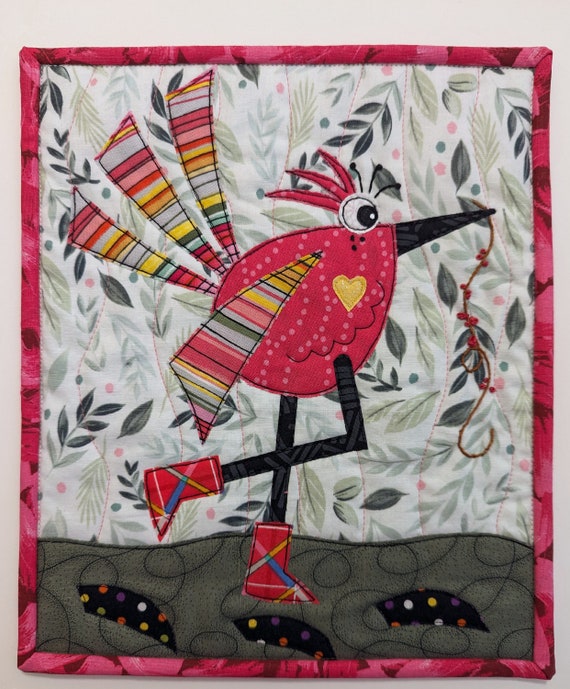 その他 Award-Winning Applique Birds Phoenix Pheasant Applique Pattern – Shiny Happy World