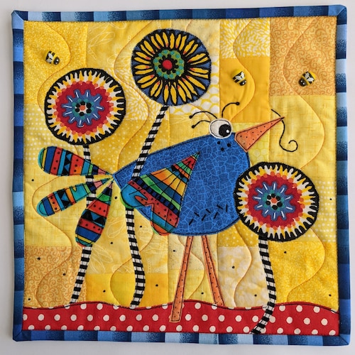 Quinby Quail Applique Pattern – Shiny Happy World
