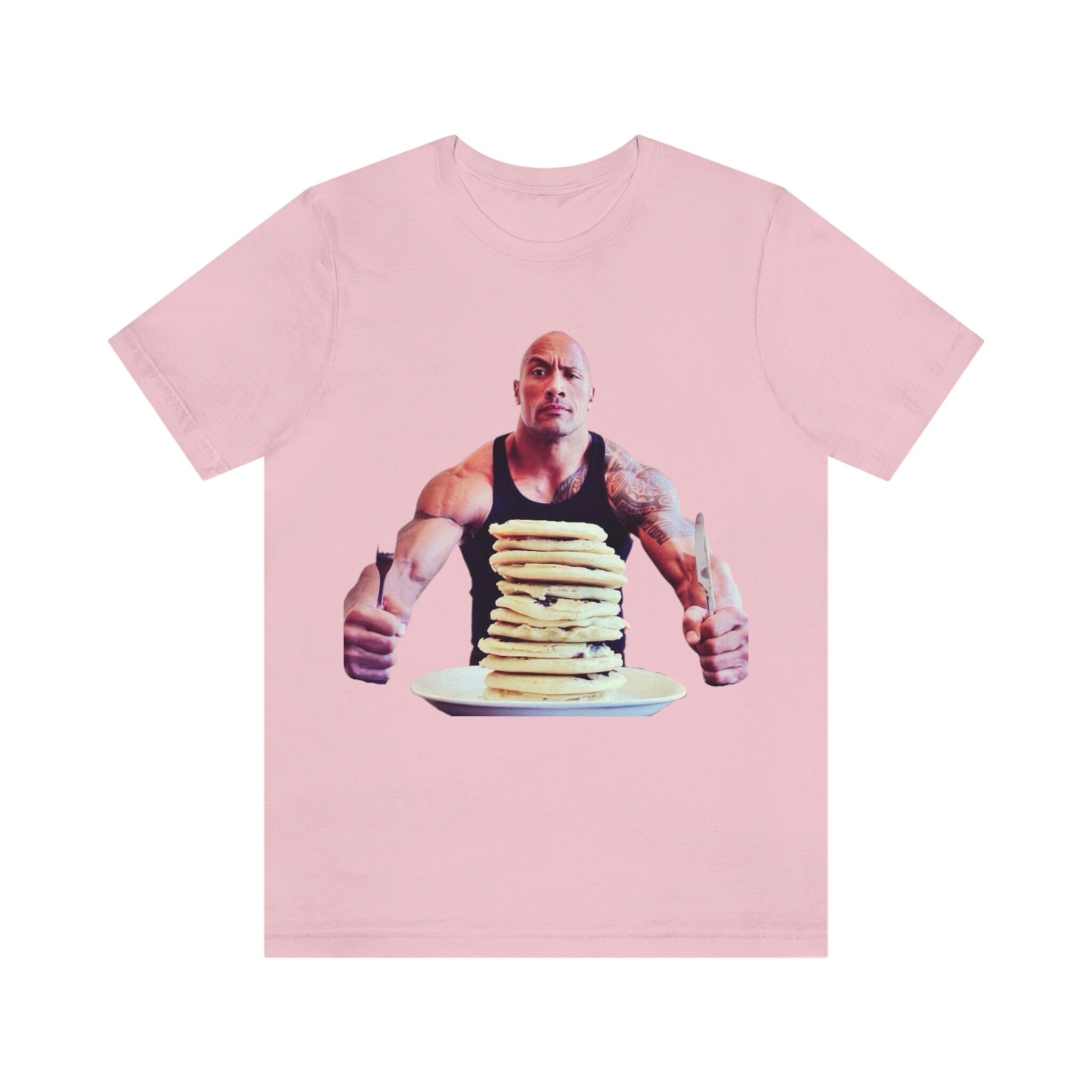 The Rock Meme T-Shirt plain T-Shirt short oversized t shirt Short t-shirt  clothes for men