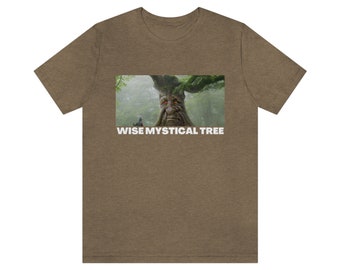 Wise Mystical Tree Meme Unisex Tee 