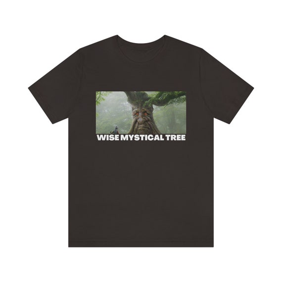 Wise Mystical Tree Meme Unisex Tee 